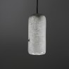 Suspension en céramique raku #179 | Lampe artisanale faite main – Mimeiceramics