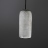 Suspension en céramique raku #179 | Lampe artisanale faite main – Mimeiceramics