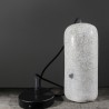 Suspension en céramique raku #179 | Lampe artisanale faite main – Mimeiceramics