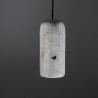 Suspension en céramique raku #179 | Lampe artisanale faite main – Mimeiceramics