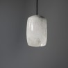 Suspension en céramique raku #178 | Lampe artisanale faite main – Mimeiceramics