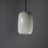 Suspension en céramique raku #178 | Lampe artisanale faite main – Mimeiceramics