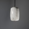 Suspension en céramique raku #178 | Lampe artisanale faite main – Mimeiceramics