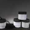 Suspension en céramique raku #151 | Lampe artisanale faite main – Mimeiceramics
