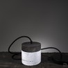Suspension en céramique raku #151 | Lampe artisanale faite main – Mimeiceramics