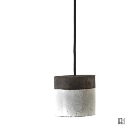 Suspension en céramique raku #151 | Lampe artisanale faite main – Mimeiceramics