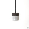 Suspension en céramique raku #151 | Lampe artisanale faite main – Mimeiceramics