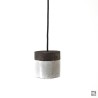 Suspension en céramique raku #151 | Lampe artisanale faite main – Mimeiceramics