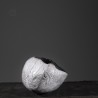 Vase en céramique raku #153 | Pièce unique faite main – Mimeiceramics