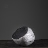 Vase en céramique raku #153 | Pièce unique faite main – Mimeiceramics