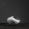 Vase en céramique raku #147 | Pièce unique faite main – Mimeiceramics
