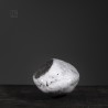 Vase en céramique raku #147 | Pièce unique faite main – Mimeiceramics