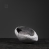 Vase en céramique raku #147 | Pièce unique faite main – Mimeiceramics