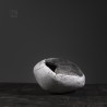 Vase en céramique raku #147 | Pièce unique faite main – Mimeiceramics