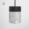 Suspension en céramique raku #152 | Lampe artisanale faite main – Mimeiceramics