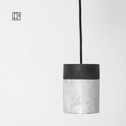 Suspension en céramique raku #152 | Lampe artisanale faite main – Mimeiceramics