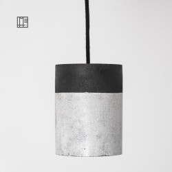 Suspension en céramique raku #152 | Lampe artisanale faite main – Mimeiceramics