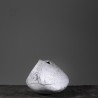 Vase en céramique raku #156 | Pièce unique faite main – Mimeiceramics