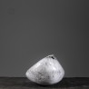 Vase en céramique raku #156 | Pièce unique faite main – Mimeiceramics