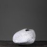 Vase en céramique raku #156 | Pièce unique faite main – Mimeiceramics