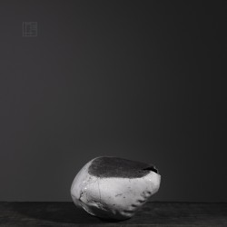 Vase en céramique raku #142 | Pièce unique faite main – Mimeiceramics
