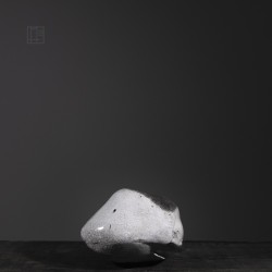 Vase en céramique raku #142 | Pièce unique faite main – Mimeiceramics