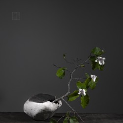 Vase en céramique raku #142