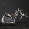 Vase en céramique raku #146