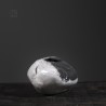 Vase en céramique raku #146 | Pièce unique faite main – Mimeiceramics