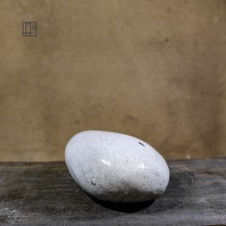 Vase en céramique raku #136 | Pièce unique faite main – Mimeiceramics