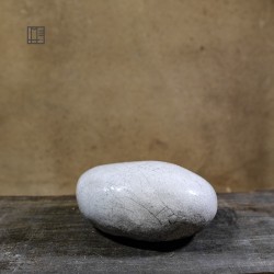 Vase en céramique raku #136 | Pièce unique faite main – Mimeiceramics