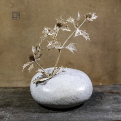 Vase en céramique raku #136