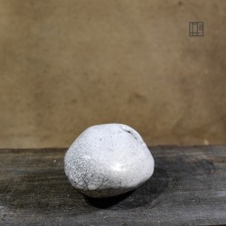 Vase en céramique raku #138 | Pièce unique faite main – Mimeiceramics