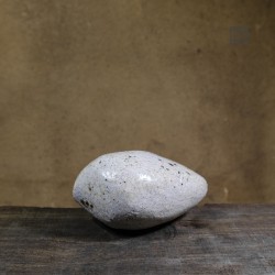 Vase en céramique raku #123 | Pièce unique faite main – Mimeiceramics