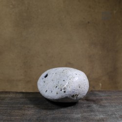 Vase en céramique raku #123 | Pièce unique faite main – Mimeiceramics