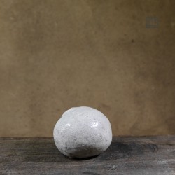 Vase en céramique raku #126 | Pièce unique faite main – Mimeiceramics