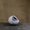 Vase en céramique raku #122 | Pièce unique faite main – Mimeiceramics