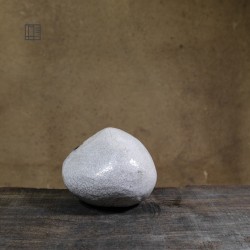 Vase en céramique raku #122 | Pièce unique faite main – Mimeiceramics