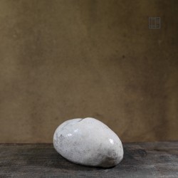 Vase en céramique raku #127 | Pièce unique faite main – Mimeiceramics