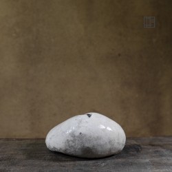 Vase en céramique raku #127 | Pièce unique faite main – Mimeiceramics