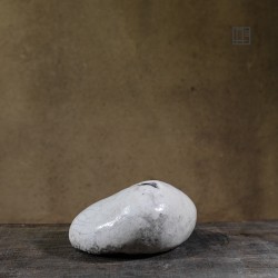 Vase en céramique raku #127 | Pièce unique faite main – Mimeiceramics