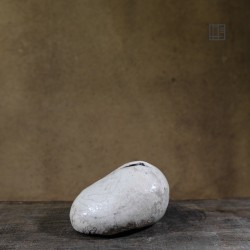 Vase en céramique raku #127 | Pièce unique faite main – Mimeiceramics