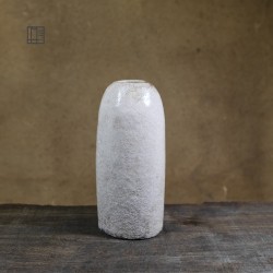 Vase en céramique raku #117 | Pièce unique faite main – Mimeiceramics