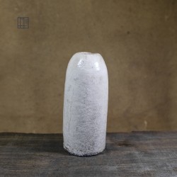 Vase en céramique raku #117 | Pièce unique faite main – Mimeiceramics