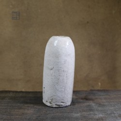 Vase en céramique raku #117 | Pièce unique faite main – Mimeiceramics