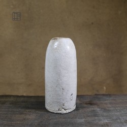 Vase en céramique raku #117 | Pièce unique faite main – Mimeiceramics