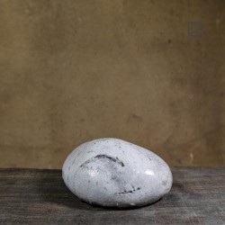 Vase en céramique raku #119 | Pièce unique faite main – Mimeiceramics