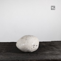 Vase en céramique raku #104 | Pièce unique faite main – Mimeiceramics