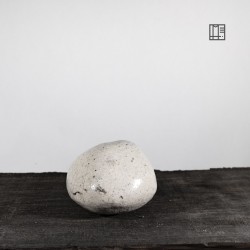 Vase en céramique raku #104 | Pièce unique faite main – Mimeiceramics