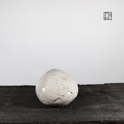 Vase en céramique raku #104 | Pièce unique faite main – Mimeiceramics